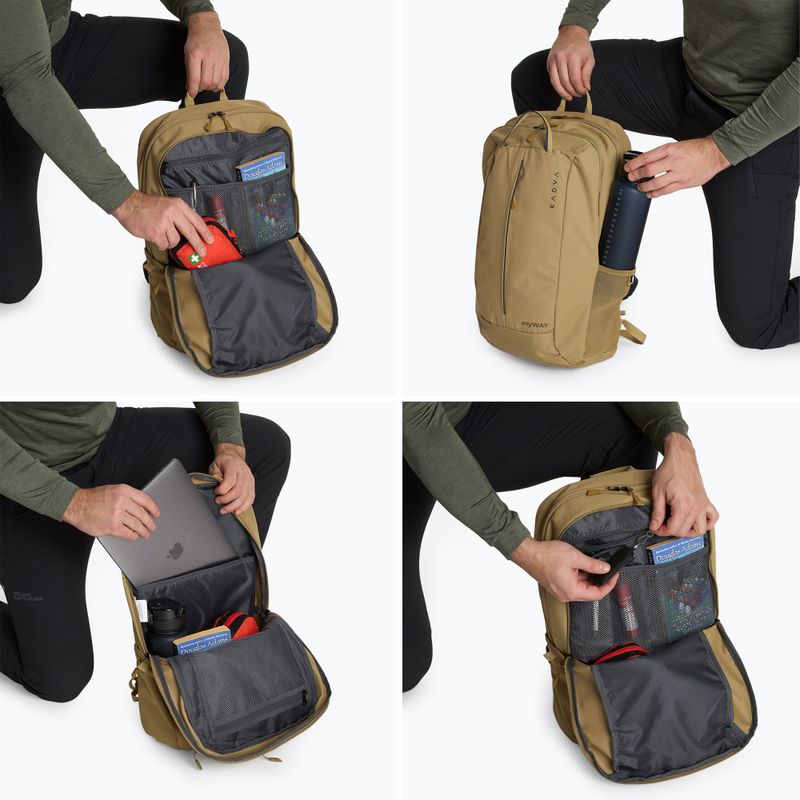 Tourenrucksack KADVA anyWAY 25 l sandfarben 7