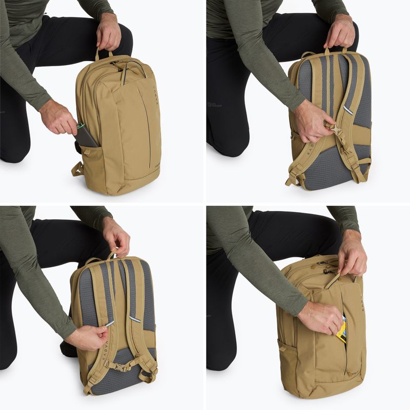 Tourenrucksack KADVA anyWAY 25 l sandfarben 8