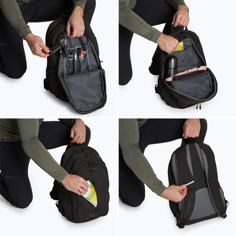 Kadva Concise 20 l Wanderrucksack black 7