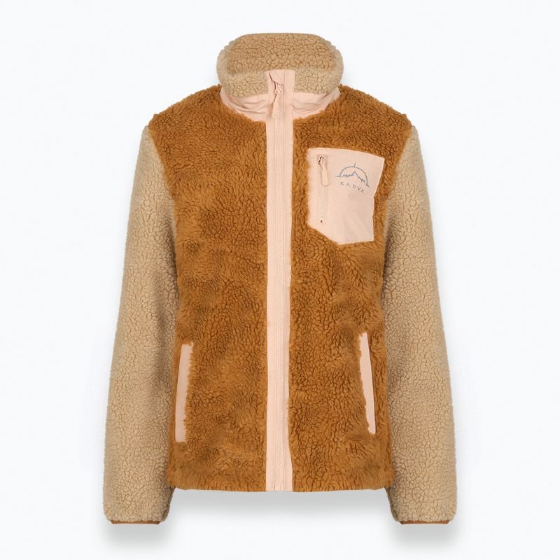 Damen Fleecejacke KADVA Rodvik WMNS beige 3