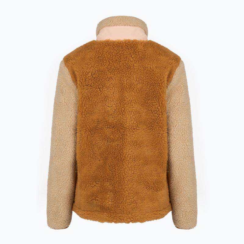 Fleecejacke für Damen KADVA Rodvik WMNS Różowy/Beżowy 2