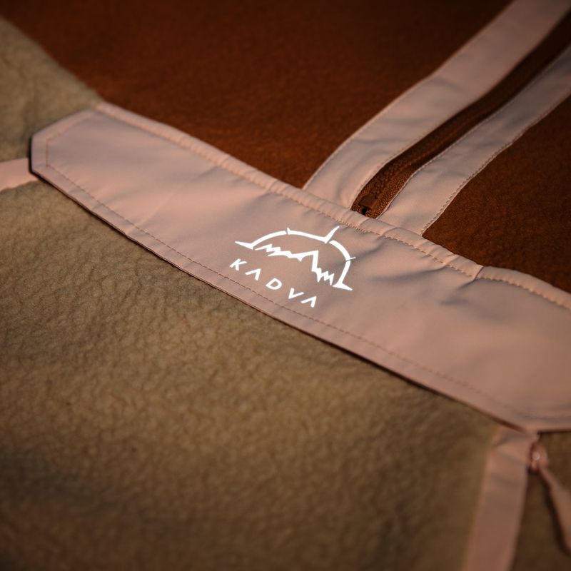 Fleecejacke für Damen KADVA Rodvik WMNS Różowy/Beżowy 7