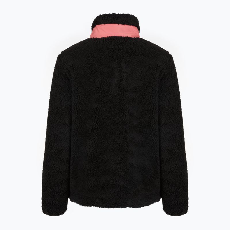 Fleecejacke für Damen KADVA Rodvik WMNS Antracytowy/Szary/Różowy 2