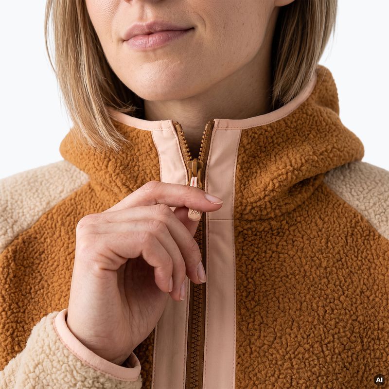 Damen Fleecejacke KADVA RODIA WMNS beige 6