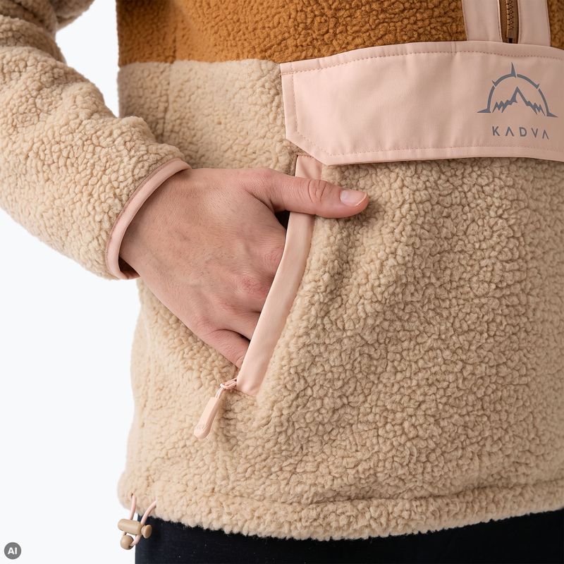 Damen Fleecejacke KADVA RODIA WMNS beige 7