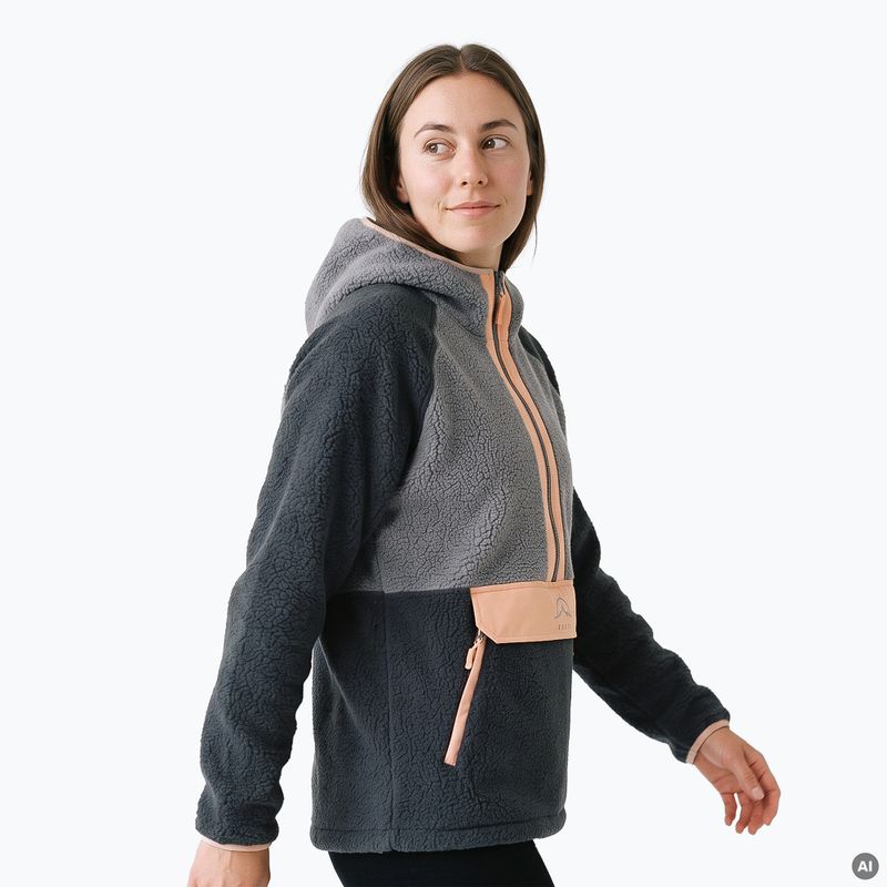 Bluza polarowa damska KADVA RODIA WMNS czarny 5