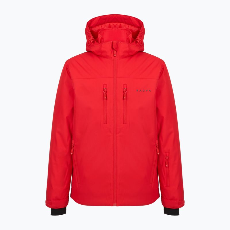 Herren-Skijacke KADVA Edge X Jacket Rot