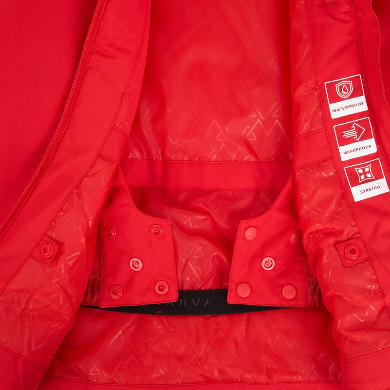Herren-Skijacke KADVA Edge X Jacket Rot 10