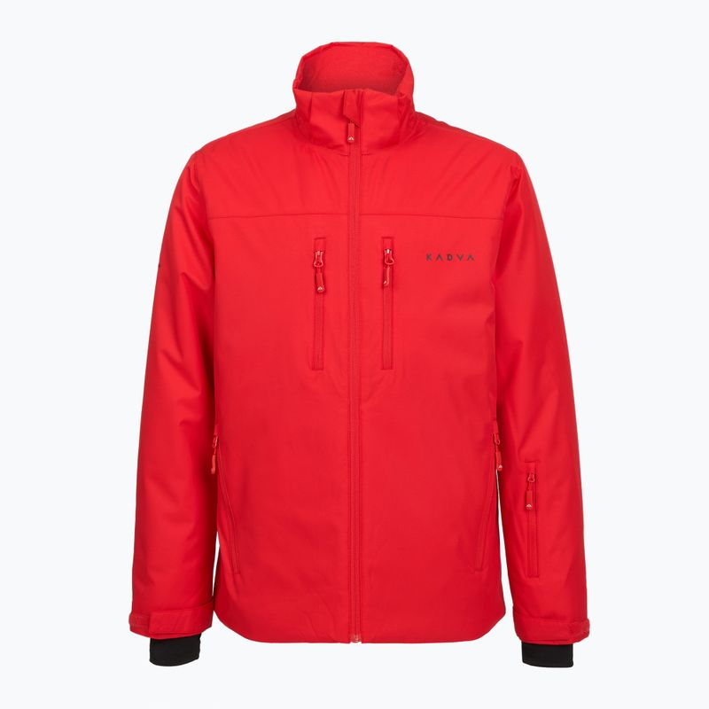 Herren-Skijacke KADVA Edge X Jacket Rot 11