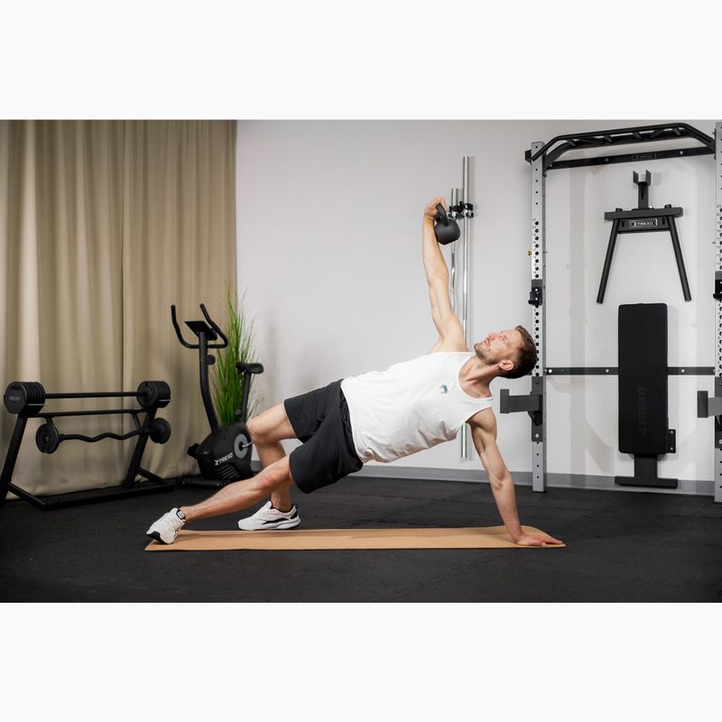 Gusseisen Kettlebell XTREXO 6kg schwarz 5