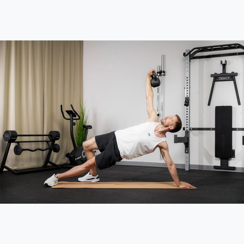 Gusseisen Kettlebell XTREXO 12kg schwarz 6