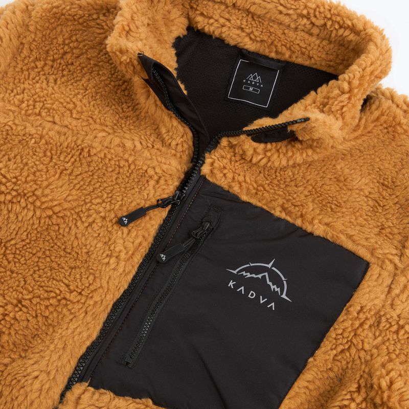 Herren-Fleecejacke KADVA Rodvik braun 13
