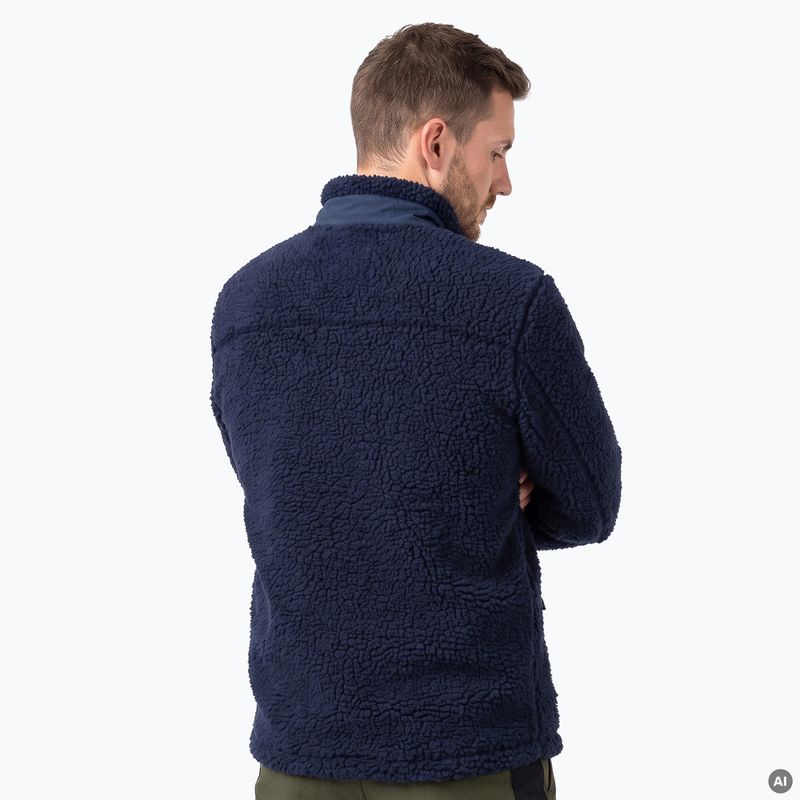 Herren-Fleecejacke KADVA Rodvik in Marineblau 2
