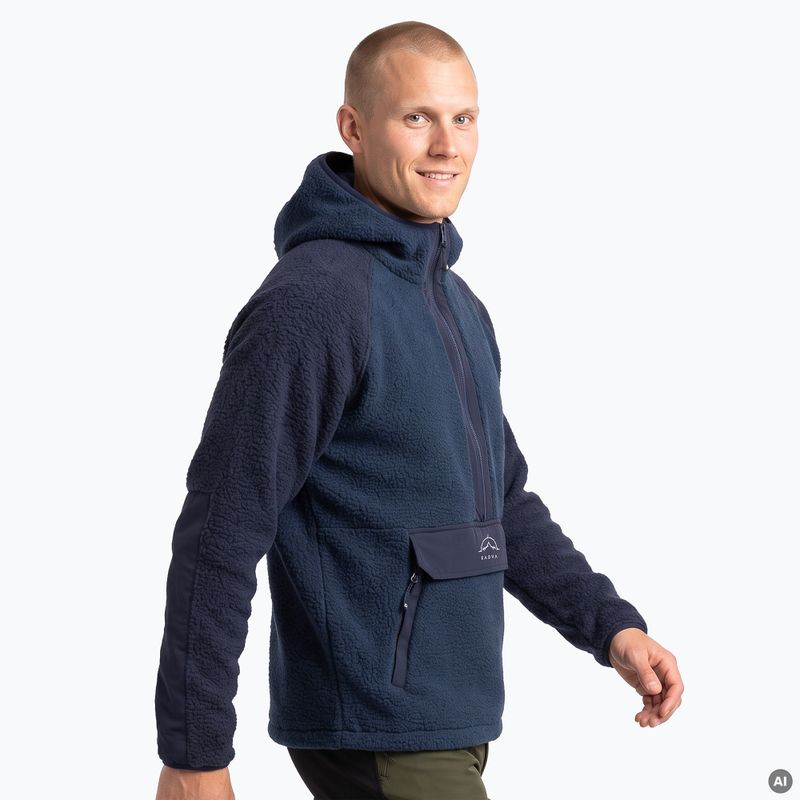 Herren-Fleecejacke KADVA RODIA marineblau 5