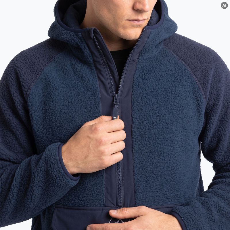 Herren-Fleecejacke KADVA RODIA marineblau 6