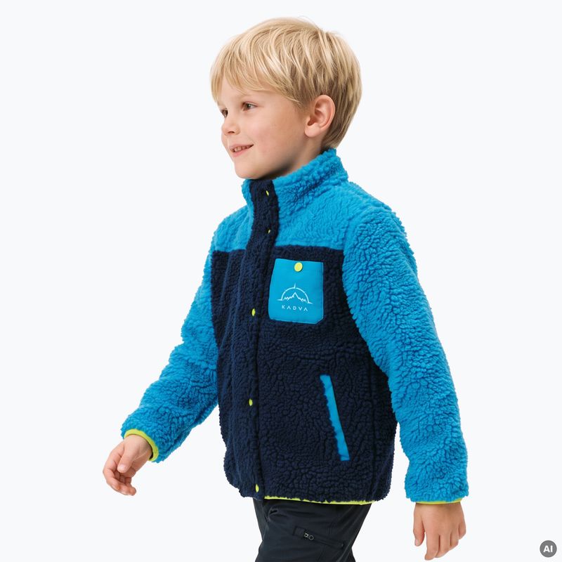 Kinder-Fleecejacke KADVA RODVIK KDB Blau 5
