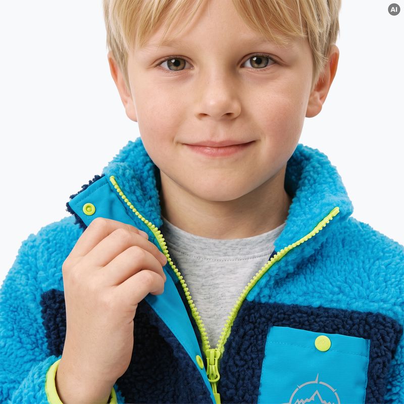 Kinder-Fleecejacke KADVA RODVIK KDB Blau 7