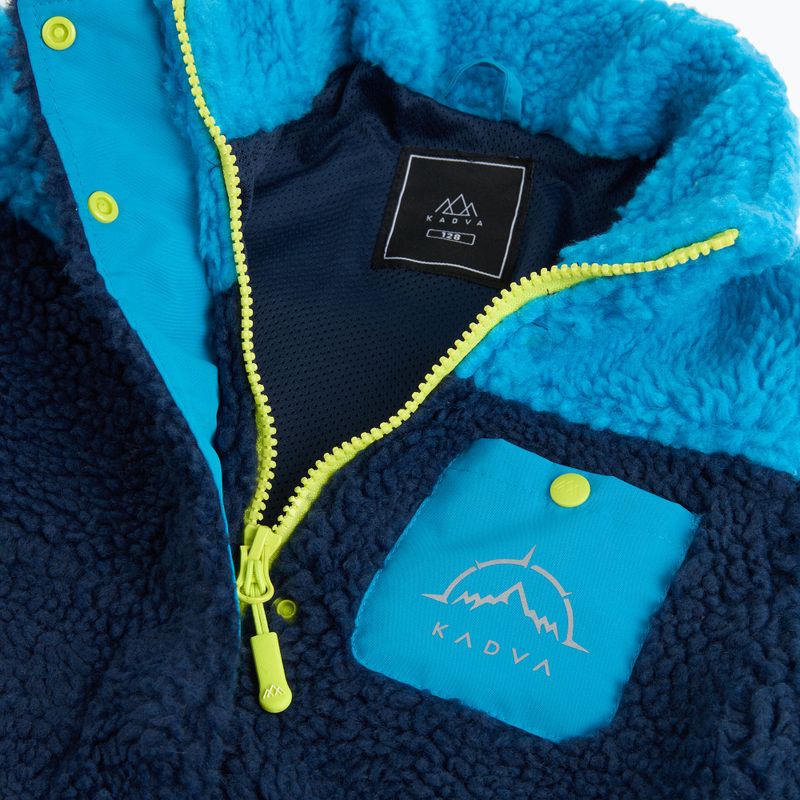 Kinder-Fleecejacke KADVA RODVIK KDB Blau 13