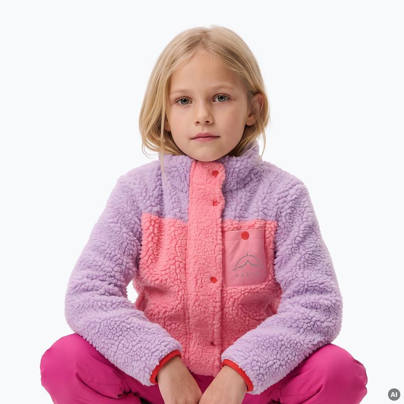 Kinder-Fleecejacke KADVA RODVIK KDG rosa 6