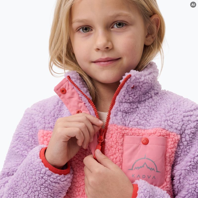 Kinder-Fleecejacke KADVA RODVIK KDG rosa 7