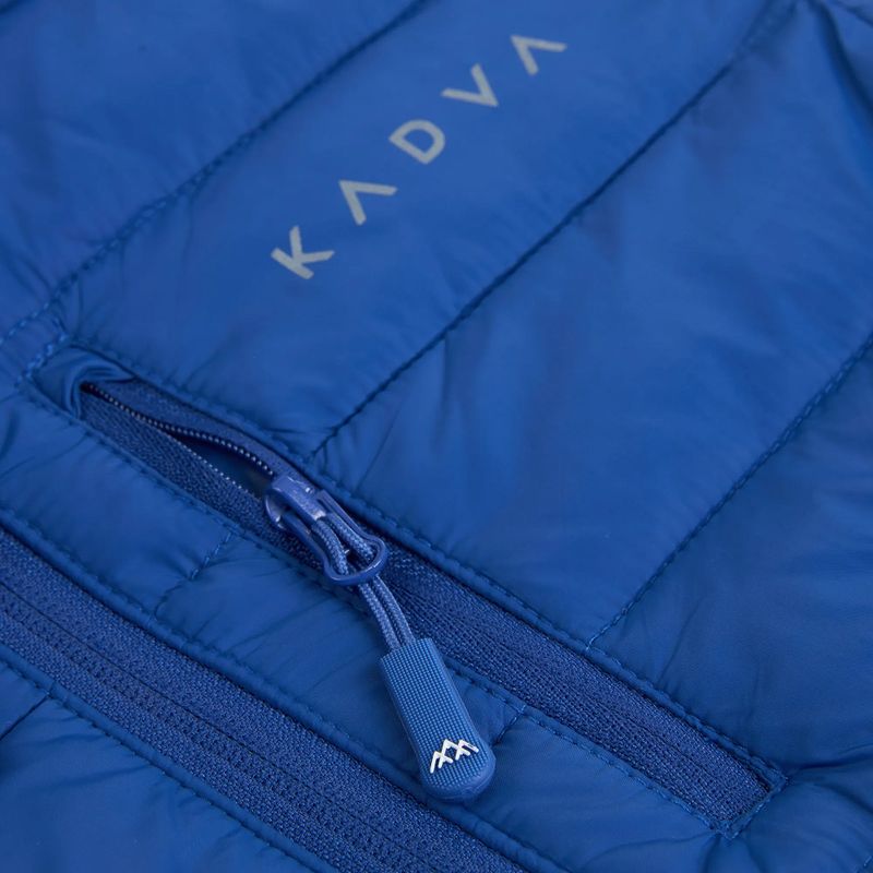 Kinderwattierte Jacke KADVA Canyon JRB Blau 7