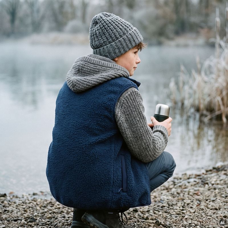 Kinderweste KADVA RODVIK VEST marineblau 13
