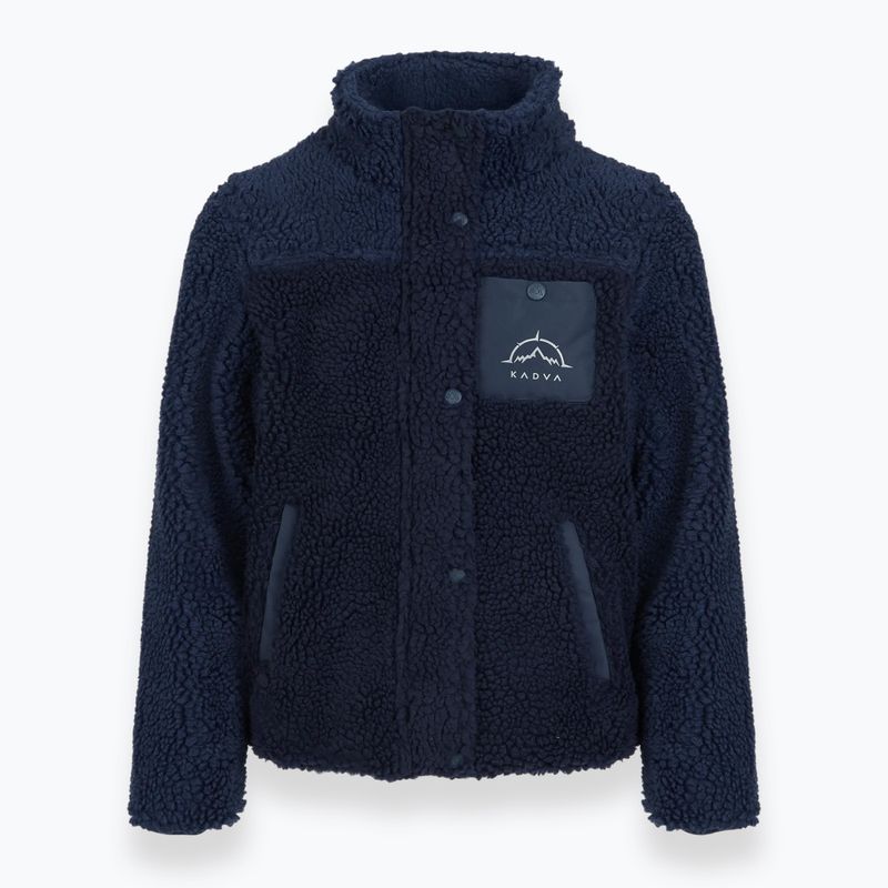 Kinder-Fleecejacke KADVA Rodvik JR marineblau 3