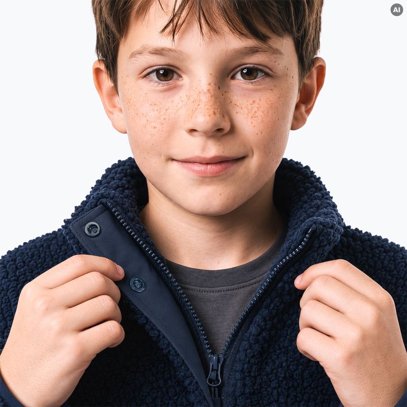 Kinder-Fleecejacke KADVA Rodvik JR marineblau 7