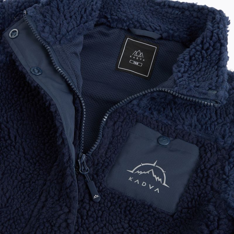 Kinder-Fleecejacke KADVA Rodvik JR marineblau 13