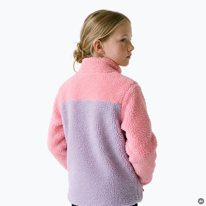Kinder-Fleecejacke KADVA Rodvik JRG rosa 2