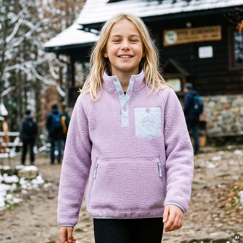 Kinder-Fleecejacke KADVA RODIA JRG lila 10
