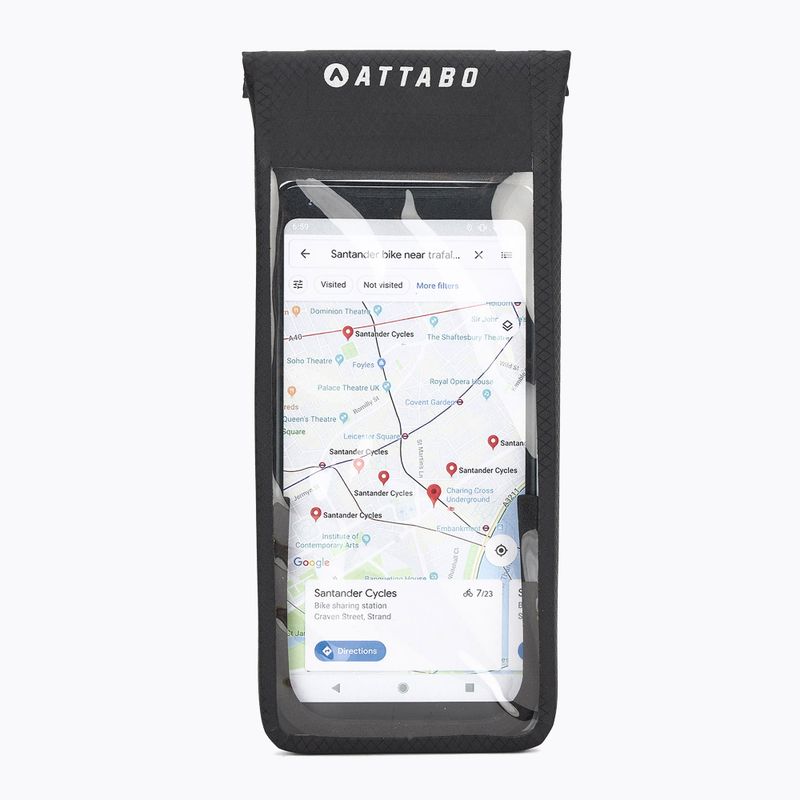ATTABO Guard IPX4 schwarz Fahrrad Telefonhalter 6