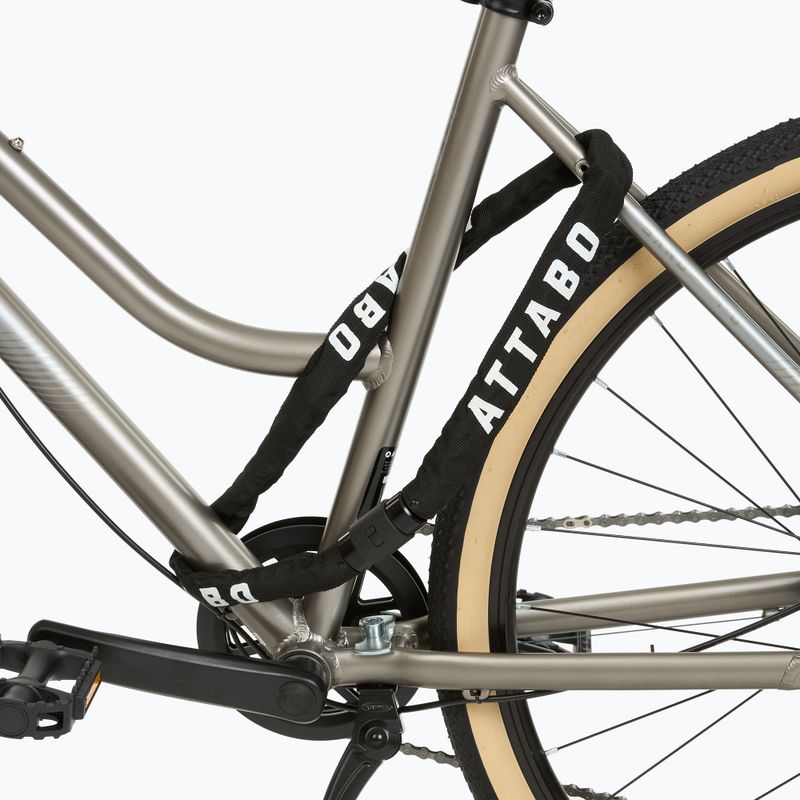 ATTABO C.100 Fahrradschloss 6 mm Kette schwarz 2