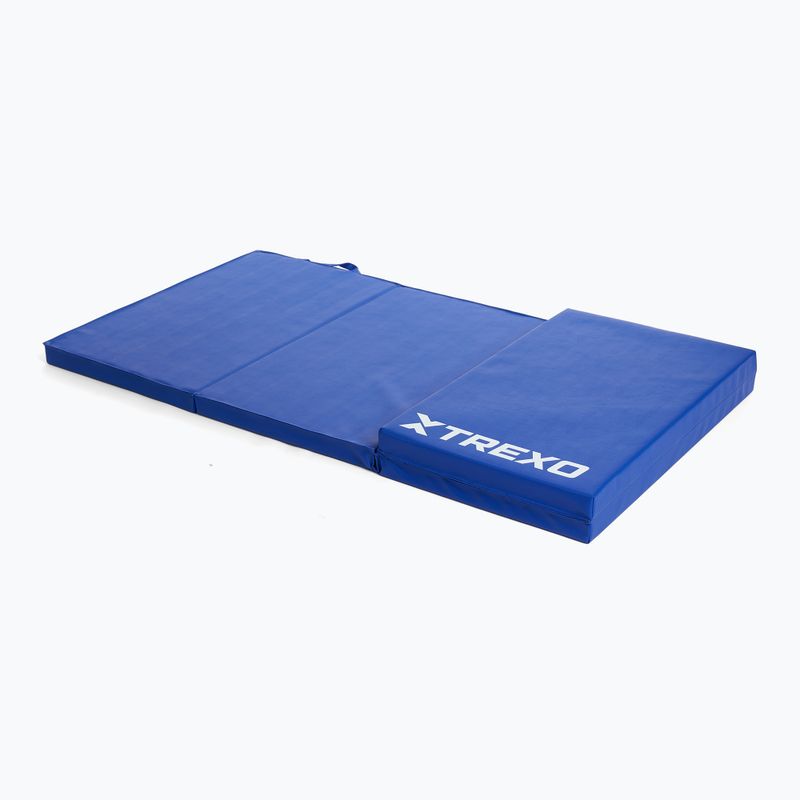 XTREXO Faltbare Gymnastikmatratze 195 x 80 x 5 cm blau 4