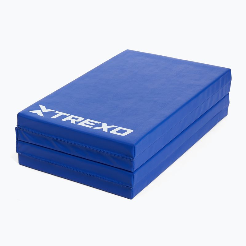 XTREXO Faltbare Gymnastikmatratze 195 x 80 x 5 cm blau 5