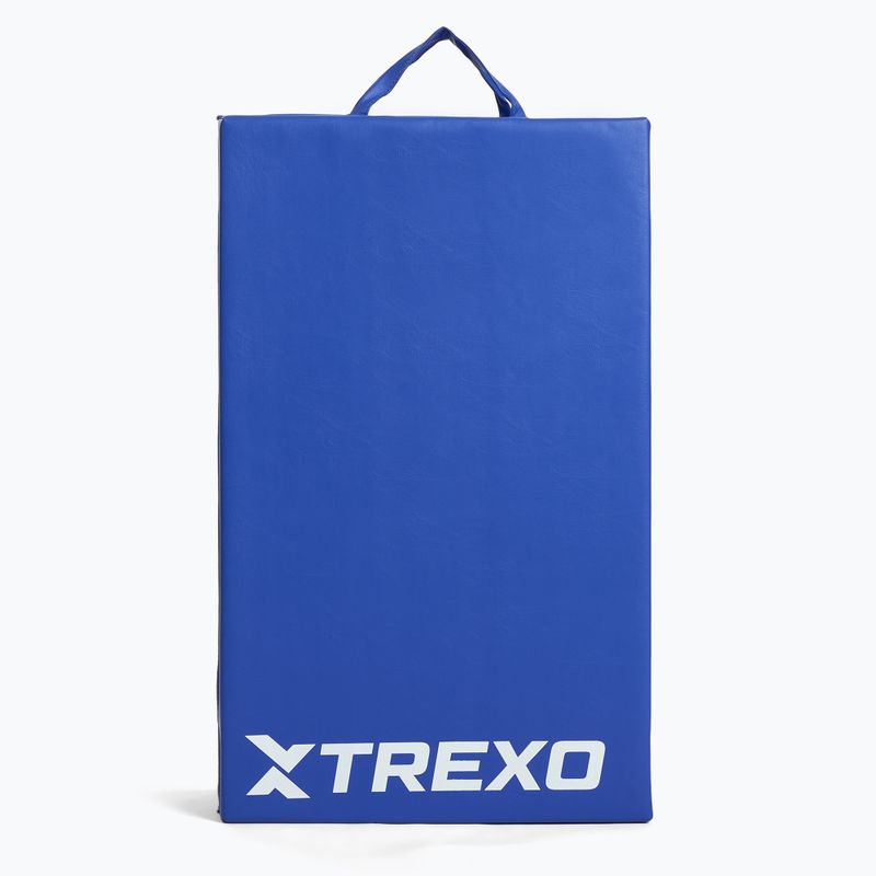 TREXO Faltbare Gymnastikmatratze 195 x 80 x 5 cm blau 5