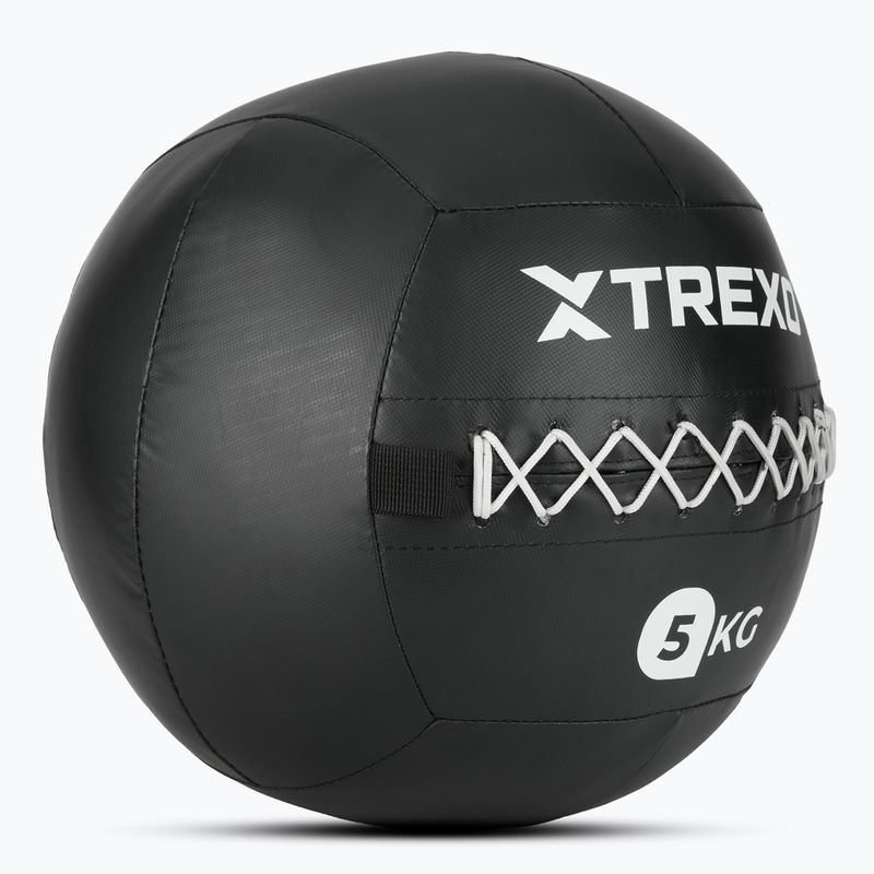 TREXO Wall Ball 5 kg schwarz 2