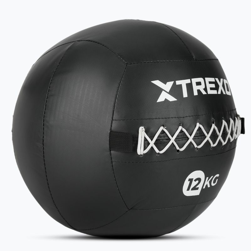 TREXO Wall Ball 12 kg schwarz 2