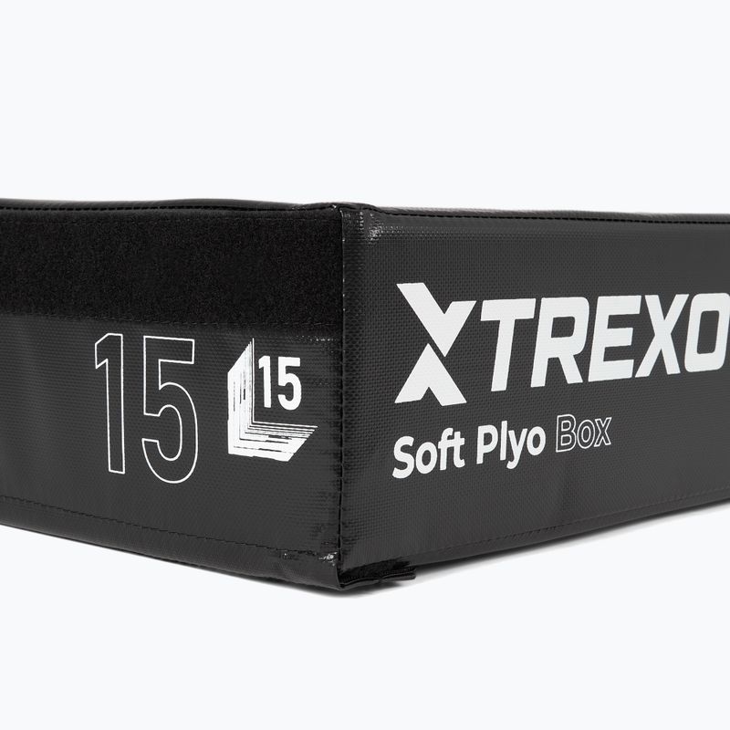 Klappbare Plyometriekiste TREXO 15 cm schwarz 2