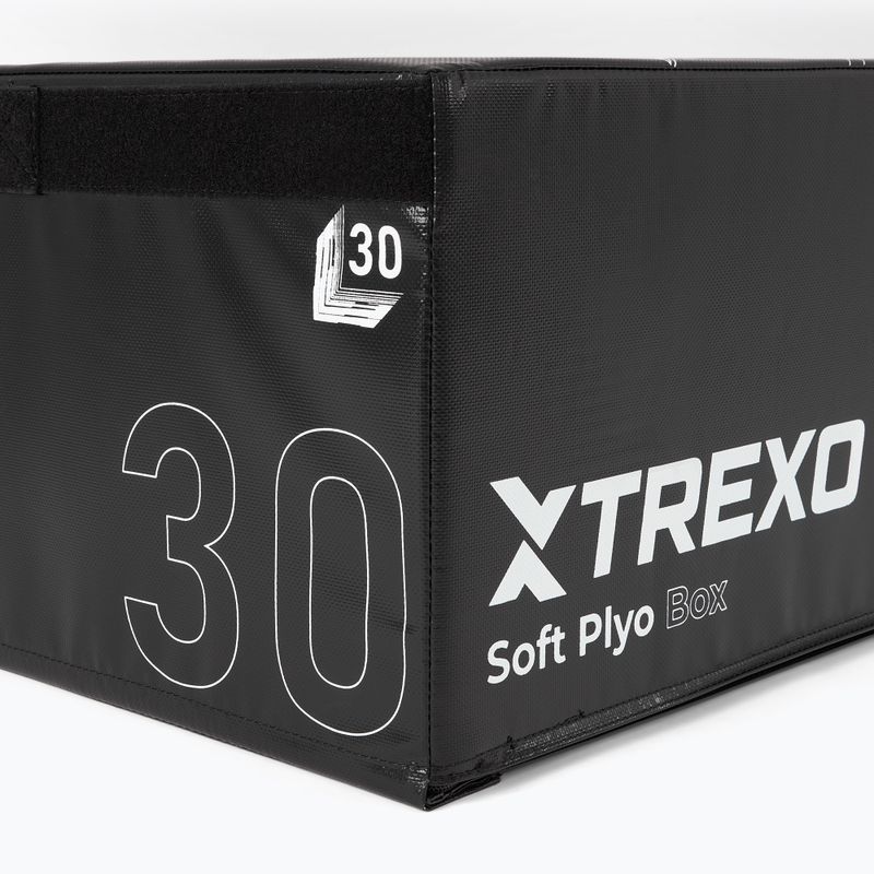 Klappbare Plyometriekiste TREXO 30 cm schwarz 2