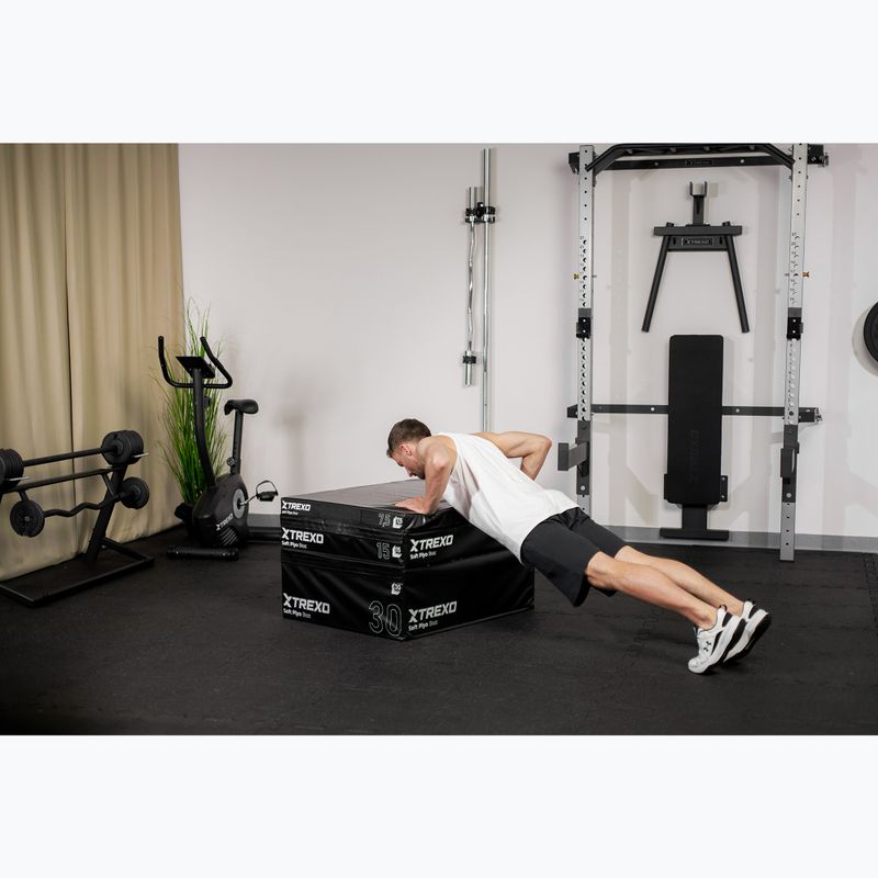 Klappbare Plyometriekiste XTREXO 7,5 cm schwarz 7