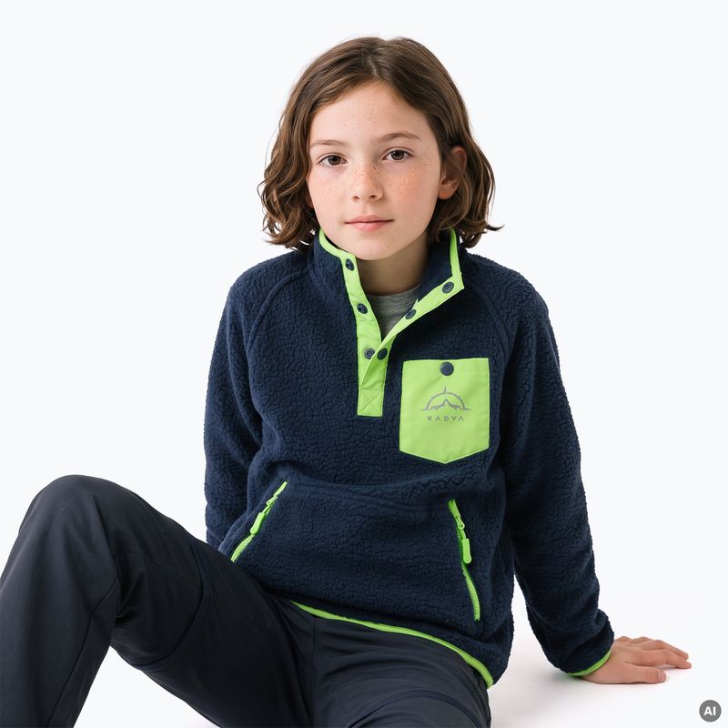 Kinder-Fleecejacke KADVA RODIA JR blau 6