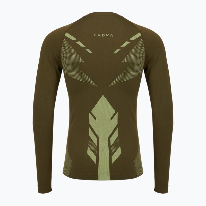 Herren-Funktionsunterwäsche-Set KADVA Alpinestep Thermo SH Light Plus Set Green 4
