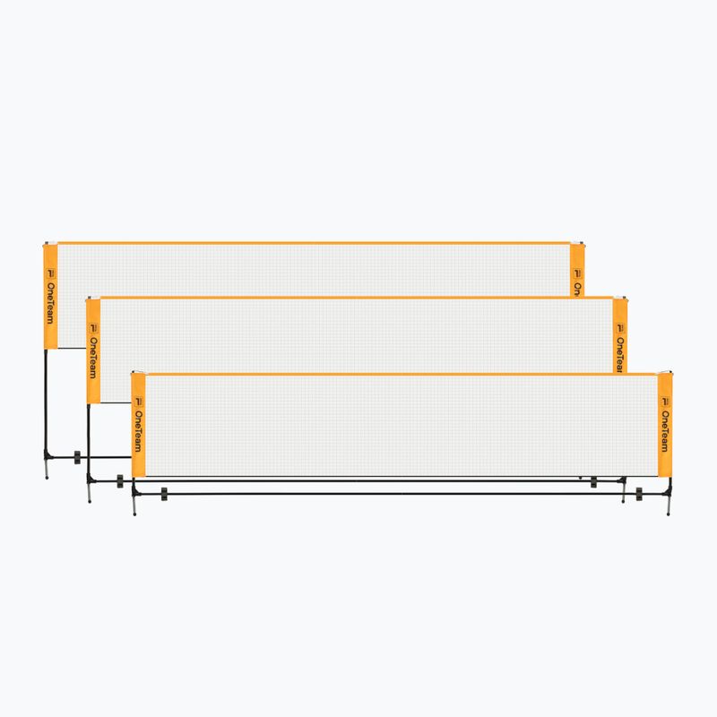 Badmintonnetz OneTeam Netura 4 orange 2