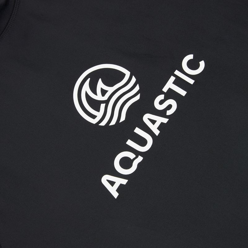 Langarmshirt zum Schwimmen Aquastic RIMOS LS UV 50+ UPF schwarz 7