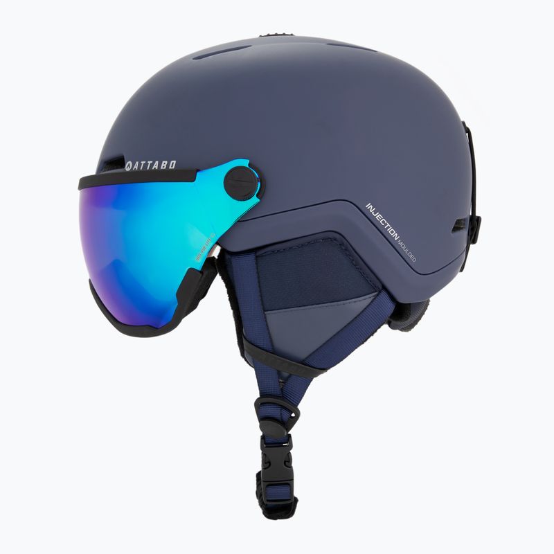 Skihelm ATTABO Avens 2.0 Visier blau 3