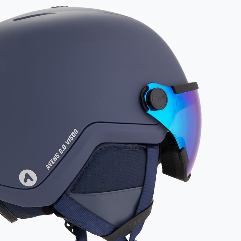 Skihelm ATTABO Avens 2.0 Visier blau 7