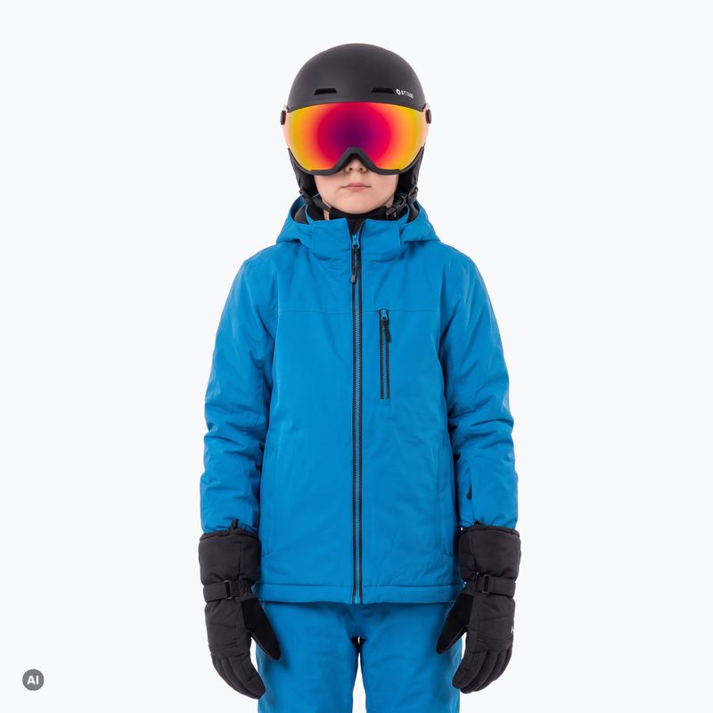 Kinder-Skihelm ATTABO Avens 2.0 Jr Visier schwarz 4