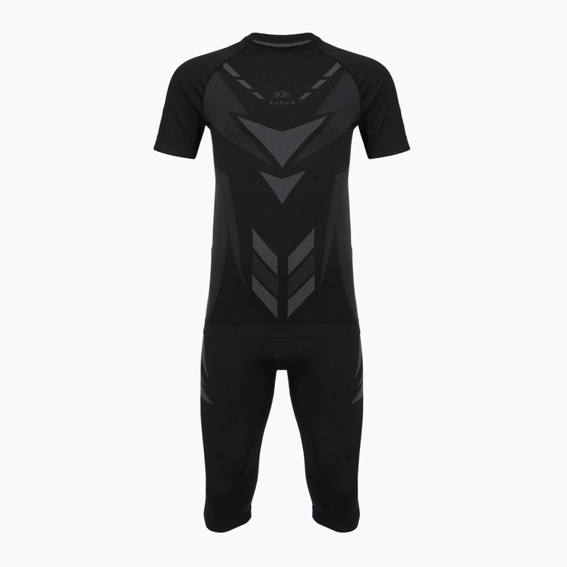 Herren-Funktionsunterwäsche-Set KADVA Alpinestep Thermo SH Light Plus Set Black