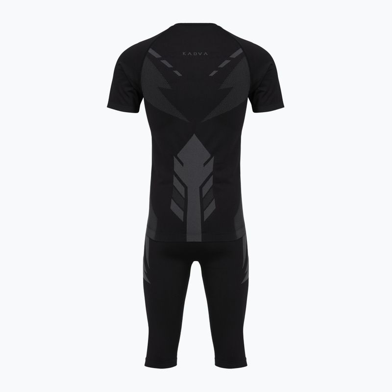Herren-Funktionsunterwäsche-Set KADVA Alpinestep Thermo SH Light Plus Set Black 2